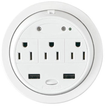 埋込式USB・ACコンセント 16R-016型 LAMP(スガツネ)