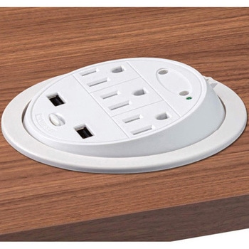 埋込式USB・ACコンセント 16R-016型 LAMP(スガツネ)