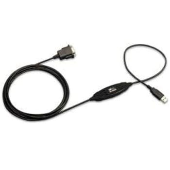 USB-A ⇔ D-sub9ピンケーブル [2.5m]  ブラック REX-USB60F-25 - ラトックシステム