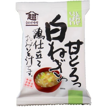 甘とろっ白ねぎの鶏仕立ておみそ汁 1個(8.9g) コスモス食品 【通販
