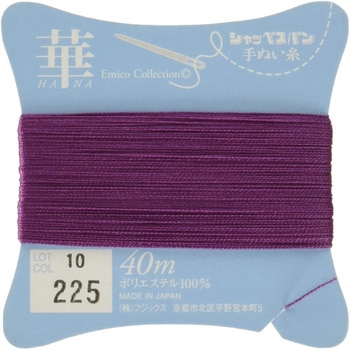 シャッペスパン 華カード フジックス[縫製用品]