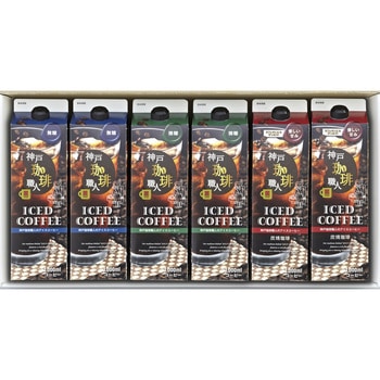 リキッドアイスコーヒー お好み6本アソートセット 日米珈琲