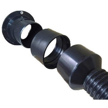 コリアグランドセール 326-902 集塵用ホースアダプター継手 1個 2-1/2(63.5mm) 電動工具・エア工具