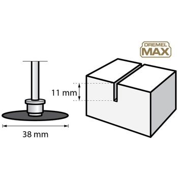 ダイヤモンドホイールMAX DREMEL(ドレメル)