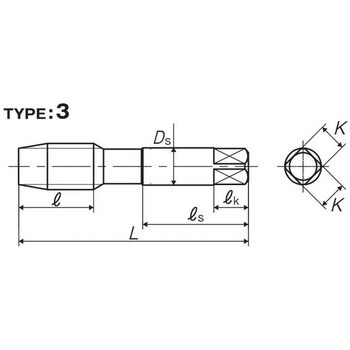 EH-PO P4 M20X1.5 難削材用ポイントタップ EH-PO 1本 ヤマワ(YAMAWA