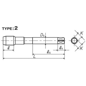 F-SP P4 M16×2 高速用スパイラルタップ F-SP 1本 ヤマワ(YAMAWA