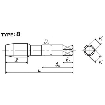 HT P5 M34X3 5P ハンドタップ HT 1本 ヤマワ(YAMAWA) 【通販サイト