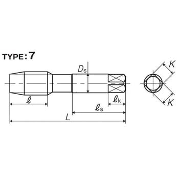 PO P5 M20X1.5 +20 ポイントタップ PO 1本 ヤマワ(YAMAWA) 【通販