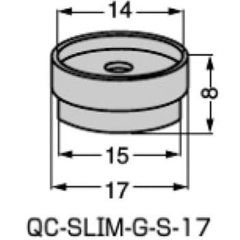 家具脚用グライド SLIM 薄型タイプ ハード仕様 LAMP(スガツネ)