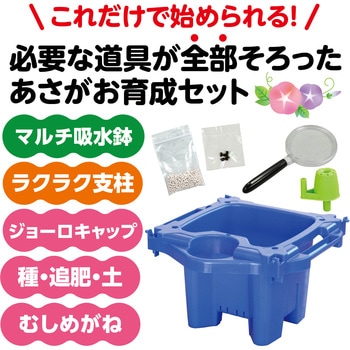 3573 マルチラクラクあさがお虫めがね付Eセット 1個 アーテック