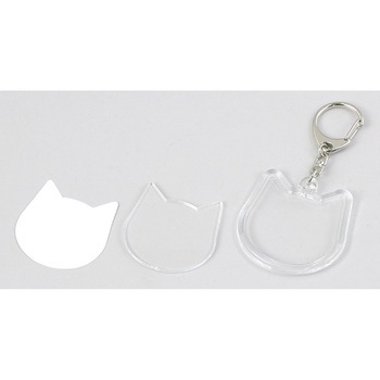 ハメパチくんキーホルダー 動物型 アーテック(学校教材・教育玩具)