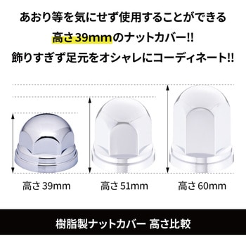 ABSナットカバー 39L 41MM JET INOUE(ジェットイノウエ)