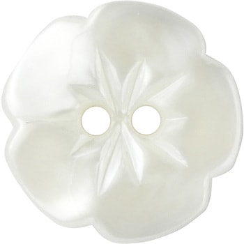 お花ボタン 2つ穴 ナウナウボタン(清原)