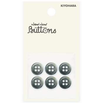 貝ボタン 4つ穴 ナウナウボタン(清原)