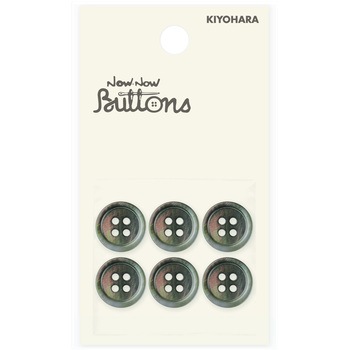 貝ボタン 4つ穴 ナウナウボタン(清原)