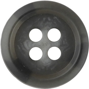 水牛調ボタン 4つ穴 ナウナウボタン(清原)