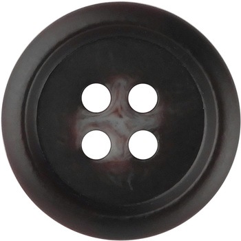 水牛調ボタン 4つ穴 ナウナウボタン(清原)