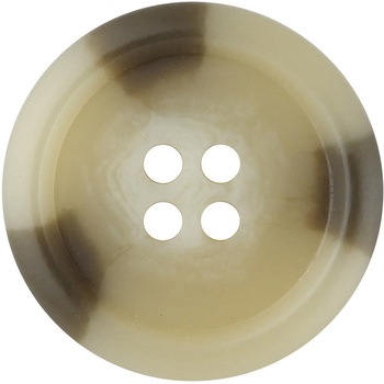 水牛調ボタン 4つ穴 ナウナウボタン(清原)