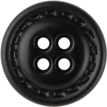 革調ボタン ステッチ風 4つ穴 ナウナウボタン(清原)