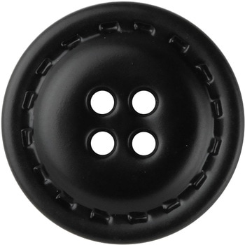 革調ボタン ステッチ風 4つ穴 ナウナウボタン(清原)