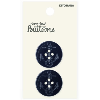 イカリボタン 4つ穴 ナウナウボタン(清原)