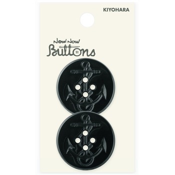 イカリボタン 4つ穴 ナウナウボタン(清原)