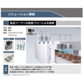 エアブローノズル(省エネ形) BNEシリーズ フラットタイプ CKD
