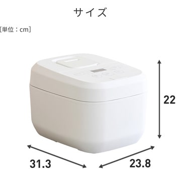 YJV-E10(B) 炊飯器 5.5合 IH 10種類炊き分け 低温調理 YAMAZEN(山善