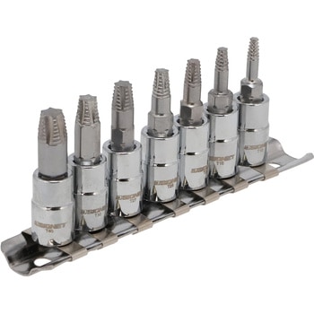 21877 1/4DR 7PCヘックスローブボルトリムーバーソケットセット SIGNET(シグネット)