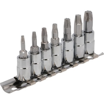 21877 1/4DR 7PCヘックスローブボルトリムーバーソケットセット SIGNET(シグネット)