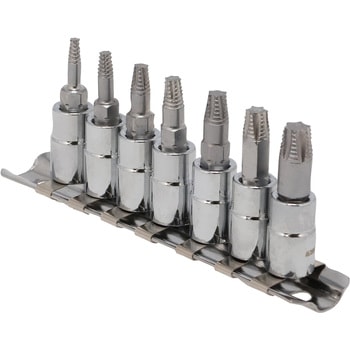 21877 1/4DR 7PCヘックスローブボルトリムーバーソケットセット SIGNET(シグネット)