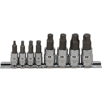 21898 1/4 3/8DR 8PCヘックスボルトリムーバーソケットセット SIGNET(シグネット)