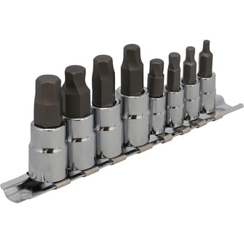 21898 1/4 3/8DR 8PCヘックスボルトリムーバーソケットセット SIGNET(シグネット)
