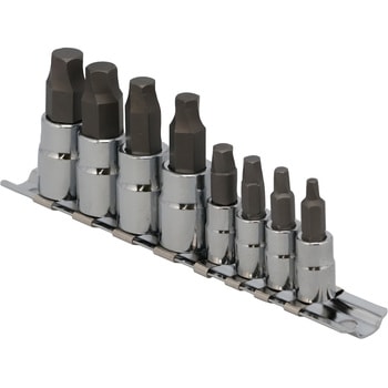 21898 1/4 3/8DR 8PCヘックスボルトリムーバーソケットセット SIGNET(シグネット)