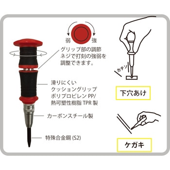 60584 オートマチックセンターポンチ SIGNET(シグネット)