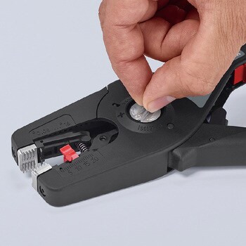 1252-195SB ワイヤーストリッパー 1丁 KNIPEX(クニペックス 1252-195SB ワイヤーストリッパー 1丁 KNIPEX(クニペックス