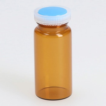 サンプル瓶 茶色 差込式 PS-8A 50入 NEG(日電理化硝子)