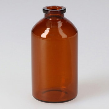 バイアル瓶 茶色 V-50 瓶のみ 50入 NEG(日電理化硝子)