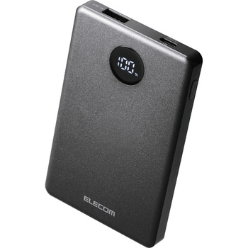 モバイルバッテリー 5000mAh 薄型 軽量 22.5W 半固体リチウム 長寿命 iPhone Android Switch 対応 エレコム
