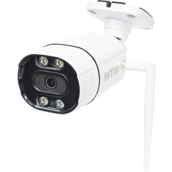 防犯カメラ 無線式 7インチモニター一体型5GHz帯Wi-Fi対応 NVR 4chモデル とカメラ1~4台セット 塚本無線