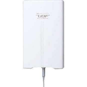 UDF85B 薄型高性能UHFアンテナ(ブースター内蔵) 1個 日本アンテナ 【通販モノタロウ】