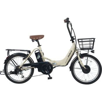 防災サイクル 20型6段変速付きフル装備ノンパンク折り畳み電動アシスト自転車 【簡易組立品】 バッテリー容量8Ah PELTECH(ペルテック)