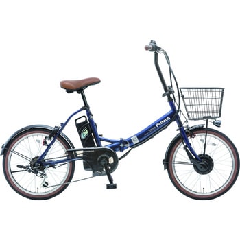 防災サイクル 20型ノンパンク折り畳み電動アシスト自転車 206L【簡易 