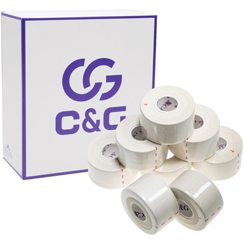 ホワイトテープ C&G テーピング 【通販モノタロウ】