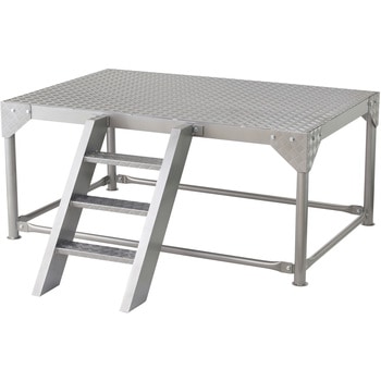 オールアルミ号令台 200×100 三和体育製販