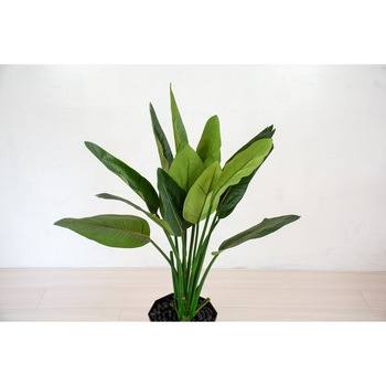 人工樹木/人工観葉植物 ストレチア 岩や
