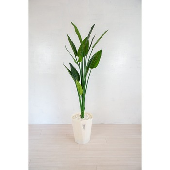 人工樹木/人工観葉植物 ストレチア 岩や