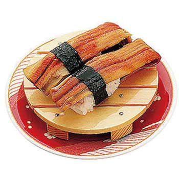 白木寿司目皿(B) (すべり止め付) 用美(ヤマコー)