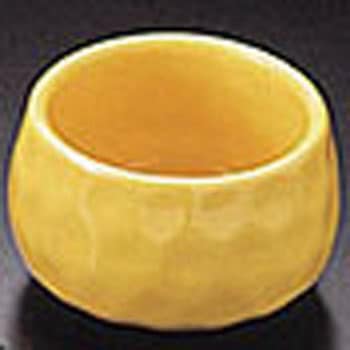黄釉三ツ足珍味入 用美(ヤマコー)