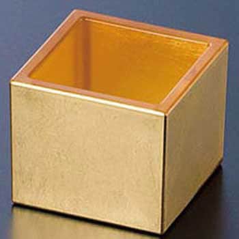 金箔貼りクリア枡 用美(ヤマコー)